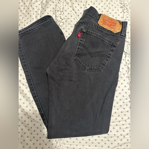 Levi's Other - Men’s Levi’s 501 Jeans; 30x32 Faded Black Button Fly